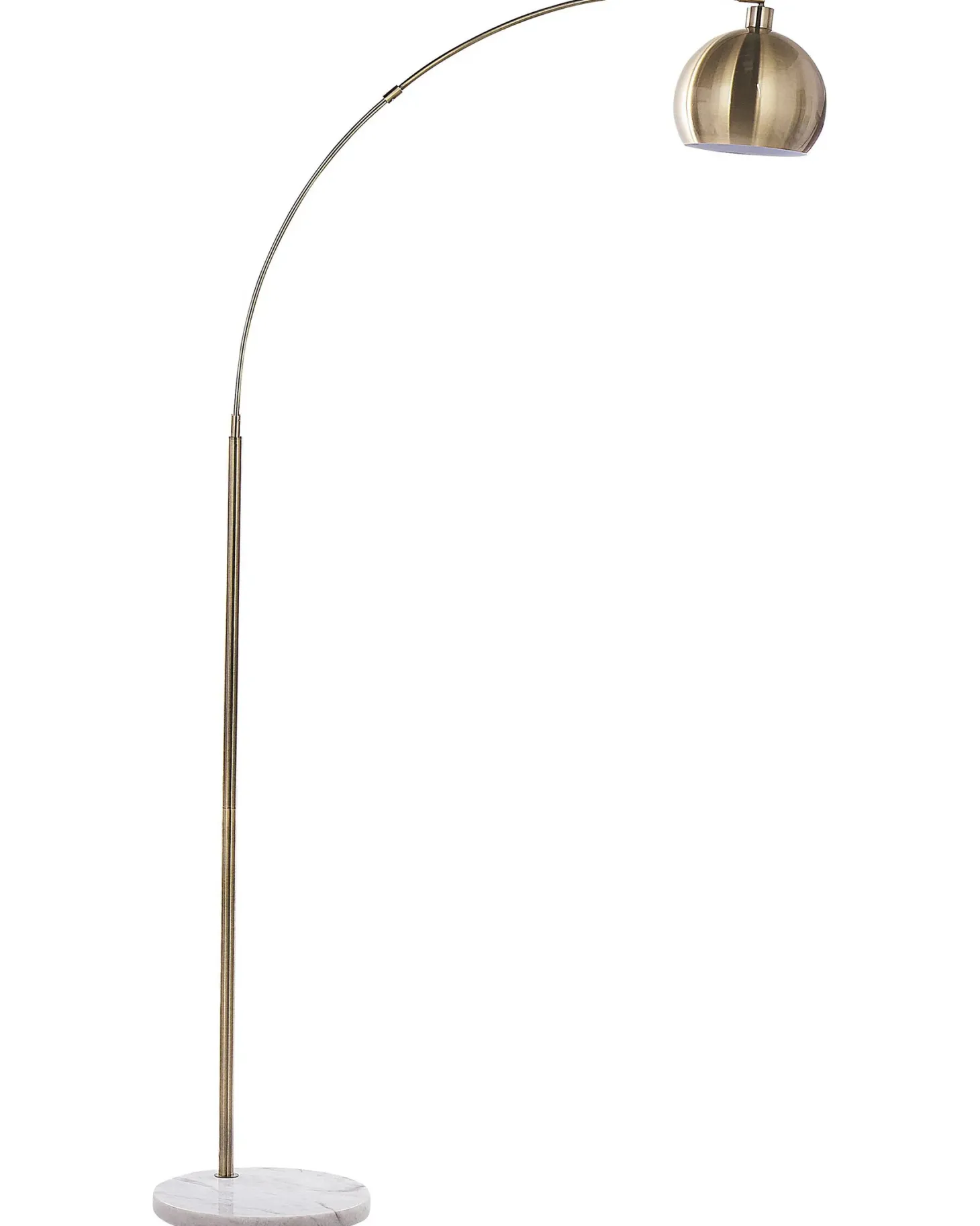 Lampa podłogowa PAROO Metal Mosiężny