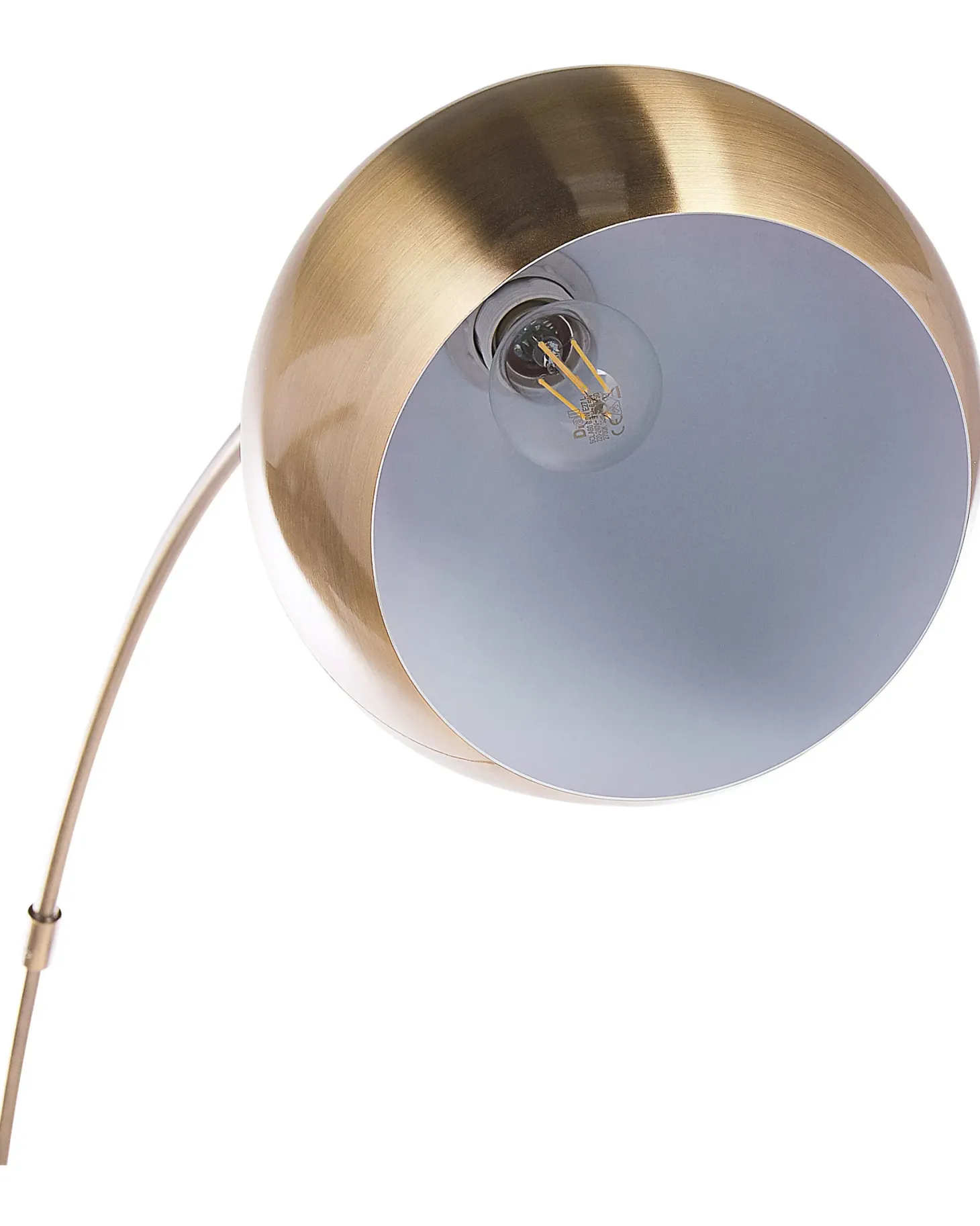 Lampa podłogowa PAROO Metal Mosiężny