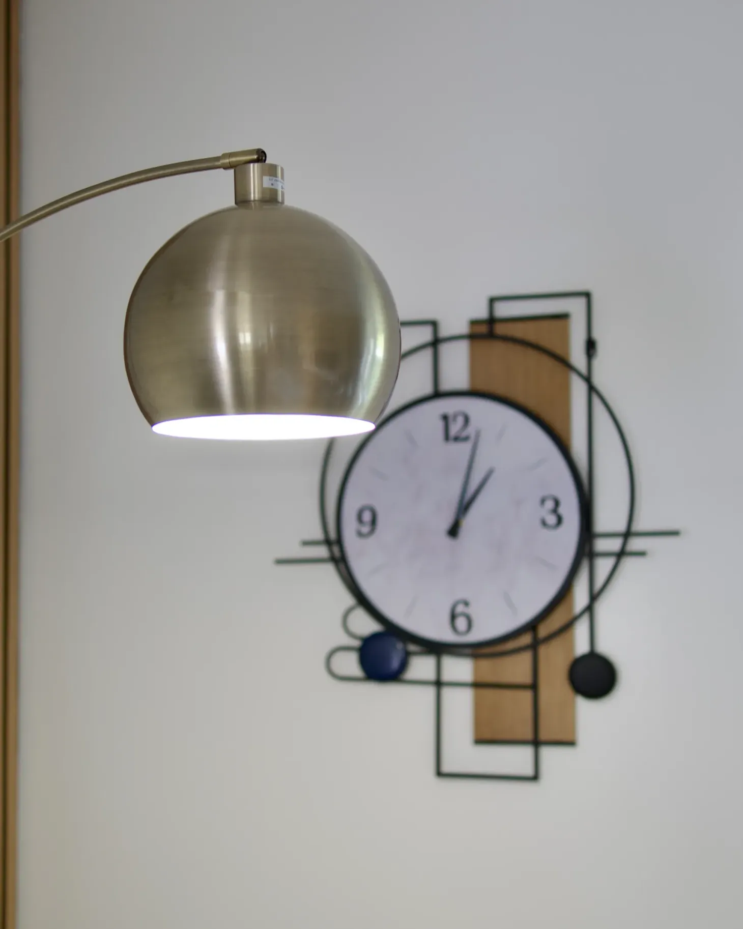 Lampa podłogowa PAROO Metal Mosiężny