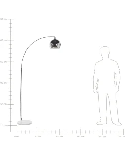 Lampa podłogowa PAROO Metal Srebrny
