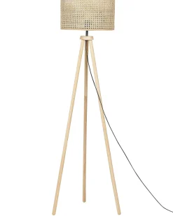 Lampa podłogowa PENTON Rattan Naturalny