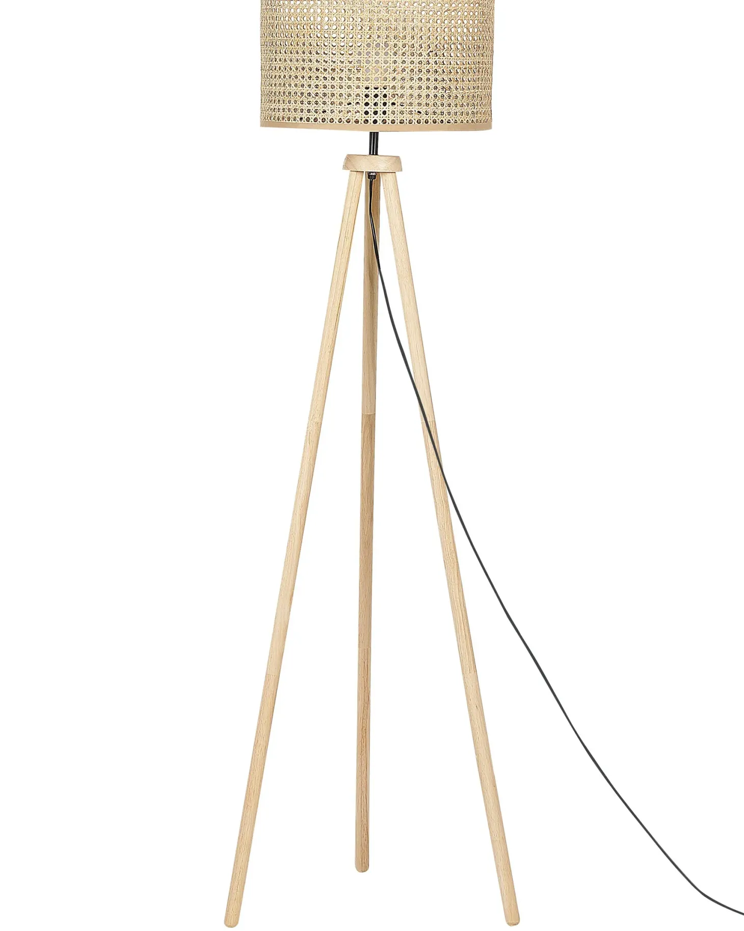 Lampa podłogowa PENTON Rattan Naturalny