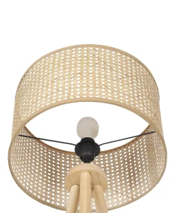 Lampa podłogowa PENTON Rattan Naturalny
