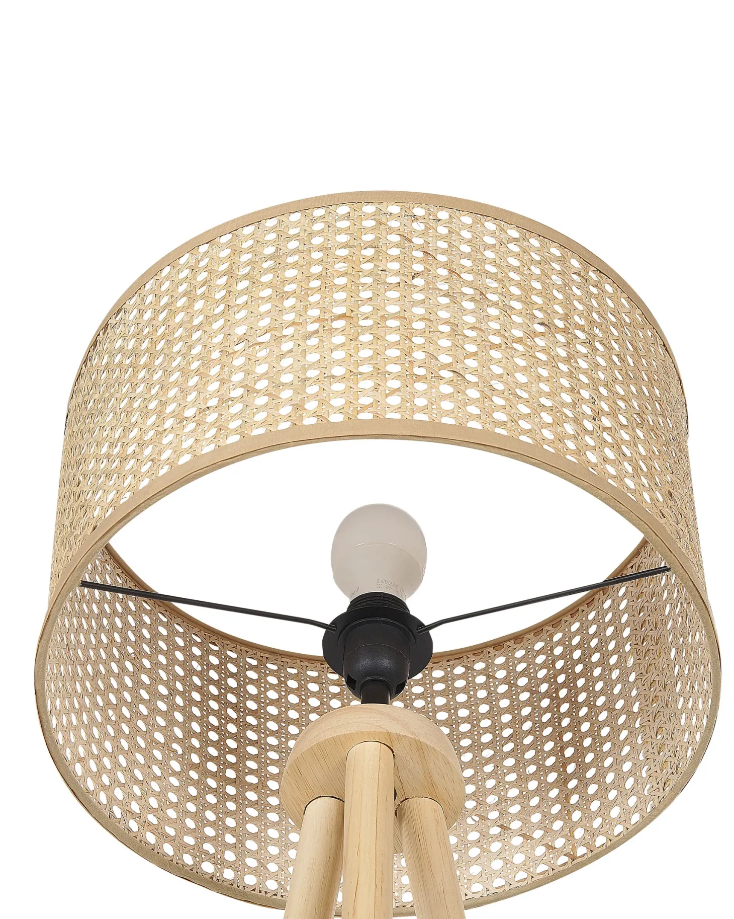 Lampa podłogowa PENTON Rattan Naturalny