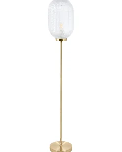 Lampa podłogowa PORTERO Metal Złoty