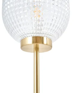 Lampa podłogowa PORTERO Metal Złoty