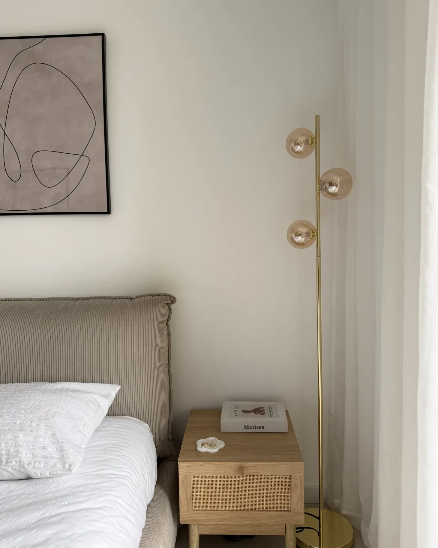 Lampa podłogowa RAMIS Metal Złoty