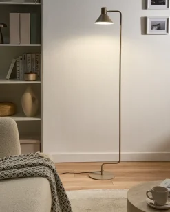 Lampa podłogowa RIMAVA Metal Beżowy