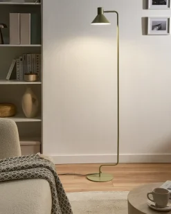 Lampa podłogowa RIMAVA Metal Jasnozielony