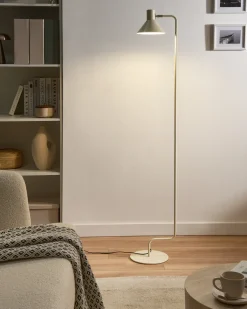 Lampa podłogowa RIMAVA Metal Złamana biel