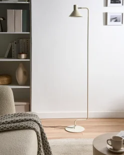 Lampa podłogowa RIMAVA Metal Złamana biel