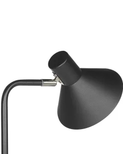 Lampa podłogowa RIMAVA Regulowana Metal Czarny