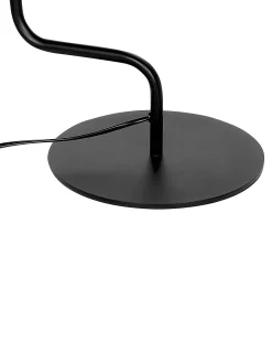 Lampa podłogowa RIMAVA Regulowana Metal Czarny