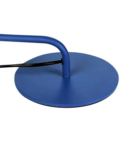 Lampa podłogowa RIMAVA Regulowana Metal Niebieski
