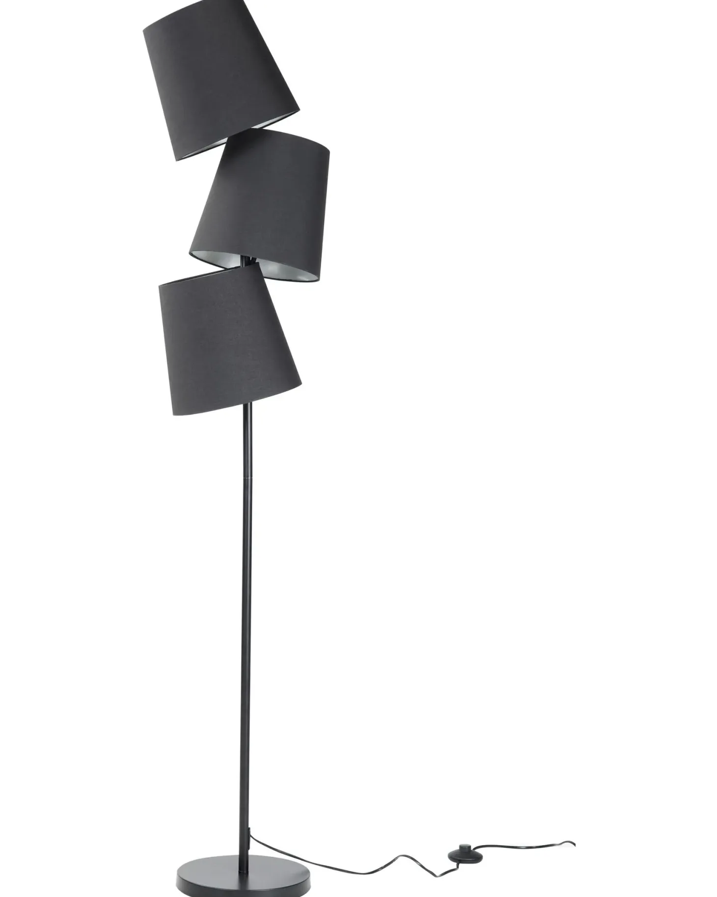 Lampa podłogowa RIO GRANDE Metal Czarny