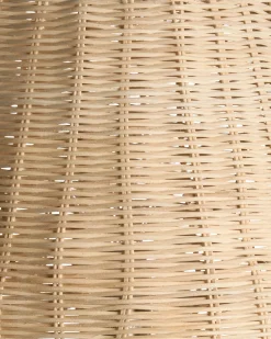Lampa podłogowa SALM Rattan Naturalny