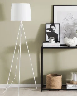 Lampa podłogowa SAMBRA Metal Biały