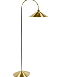 Lampa podłogowa SAVEGRE Metal Złoty