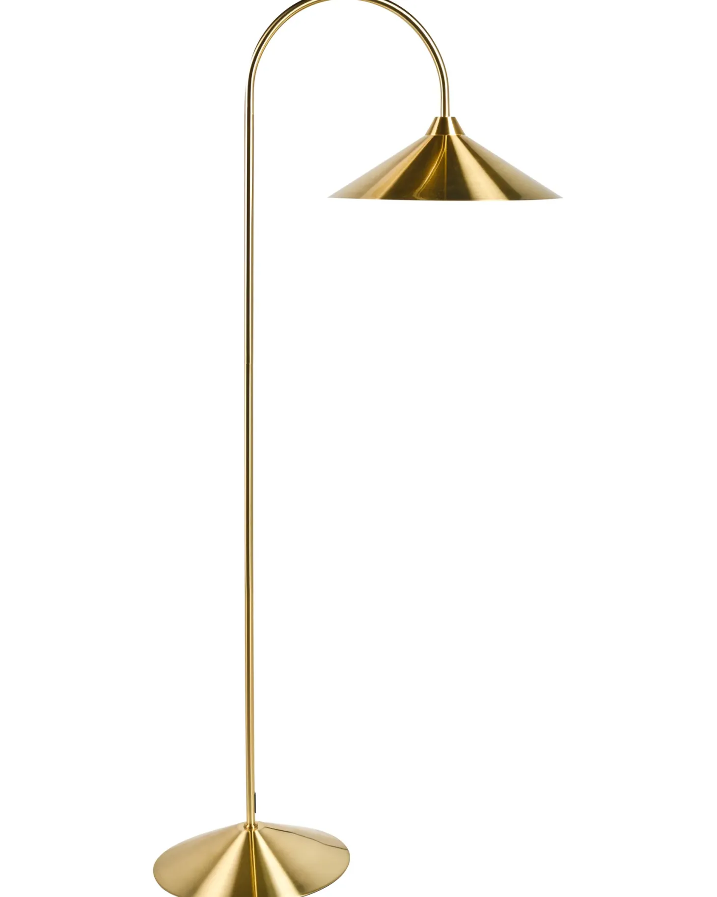 Lampa podłogowa SAVEGRE Metal Złoty