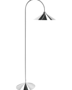 Lampa podłogowa SAVEGRE Metal Srebrny