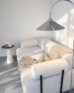 Lampa podłogowa SAVEGRE Metal Srebrny