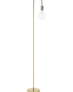 Lampa podłogowa SAVENA Metal Złoty