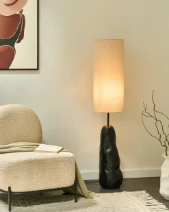 Lampa podłogowa SELB Ceramika Czarny