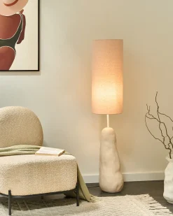Lampa podłogowa SELB Ceramika Jasnobeżowy