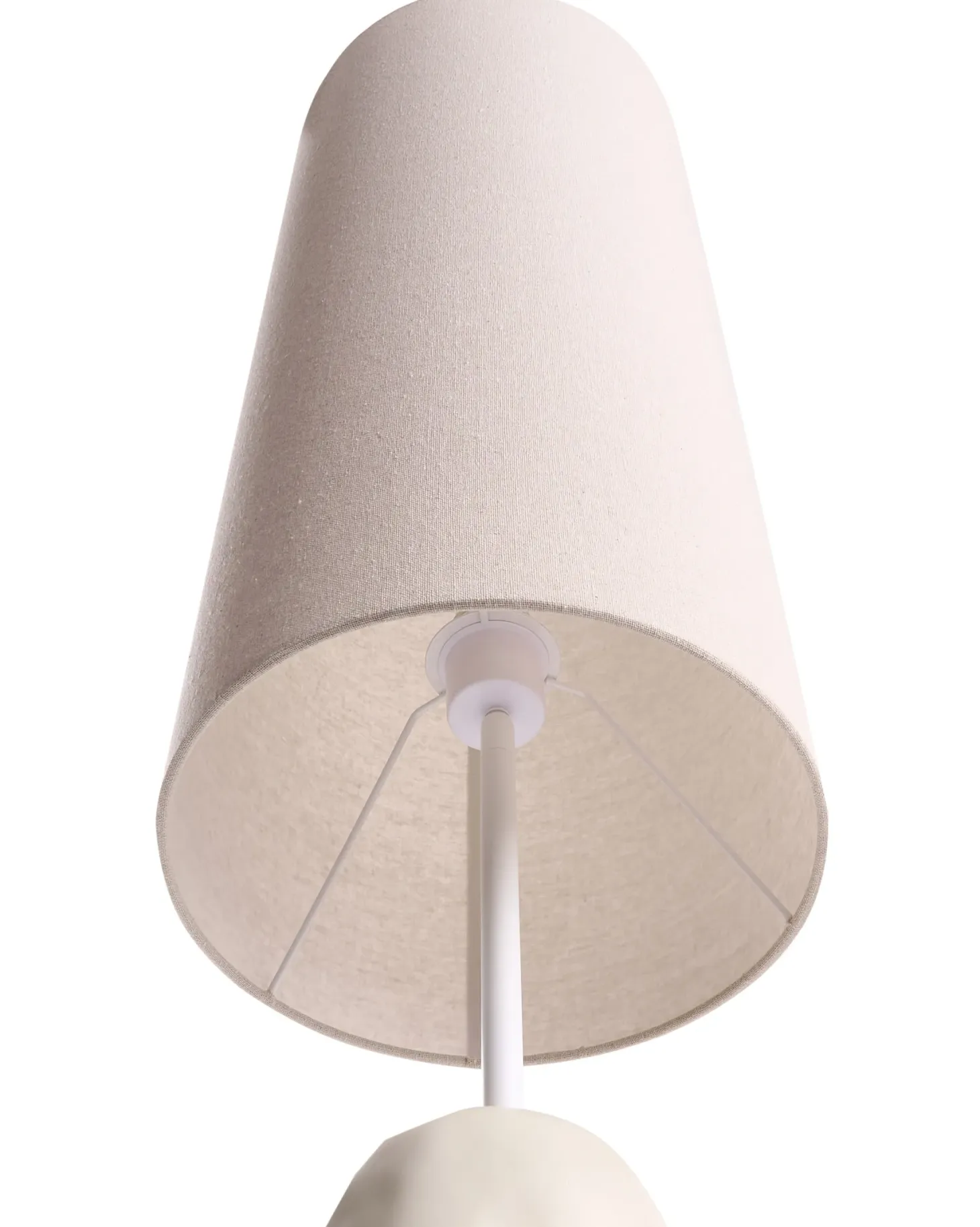 Lampa podłogowa SELB Ceramika Jasnobeżowy