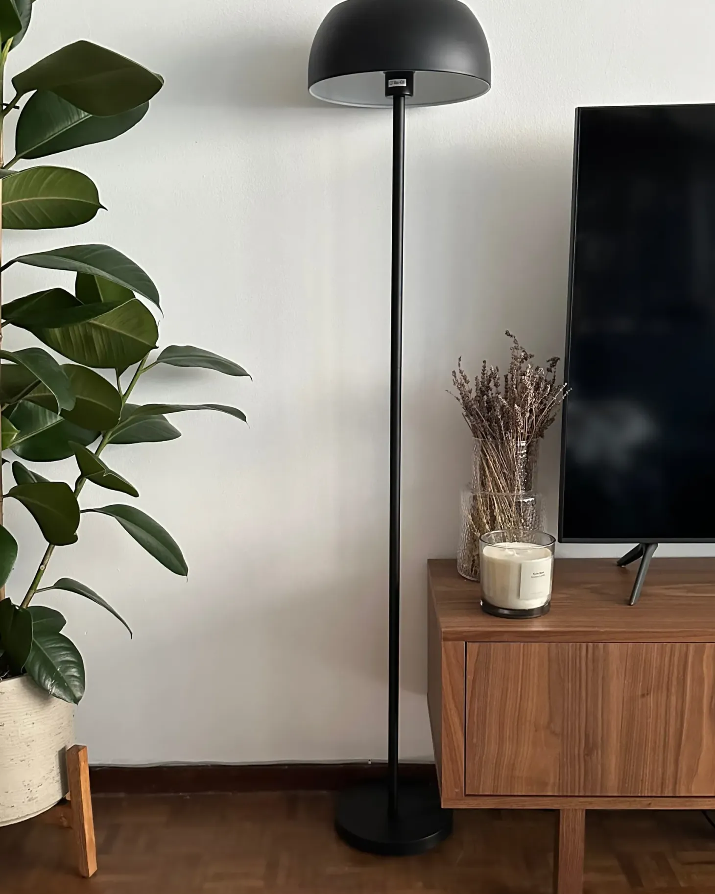 Lampa podłogowa SENETTE Metal Czarny