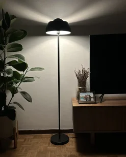 Lampa podłogowa SENETTE Metal Czarny