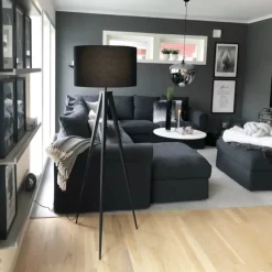 Lampa podłogowa STILETTO Metal Czarny