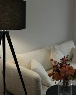 Lampa podłogowa STILETTO Metal Czarny