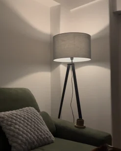 Lampa podłogowa STILETTO Metal Szary