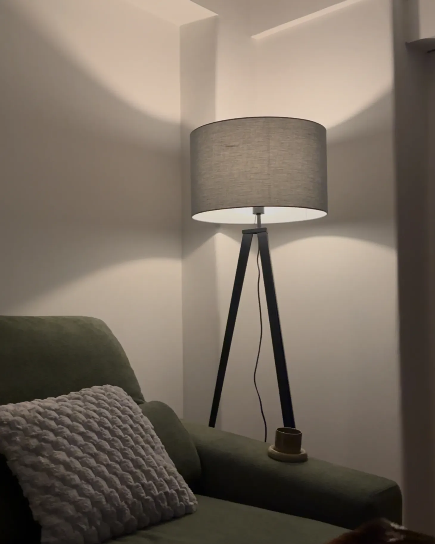 Lampa podłogowa STILETTO Metal Szary