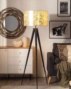 Lampa podłogowa STILETTO Metal Złoty