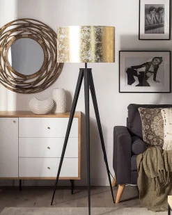 Lampa podłogowa STILETTO Metal Złoty