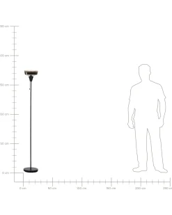Lampa podłogowa TALPARO Metal Srebrny