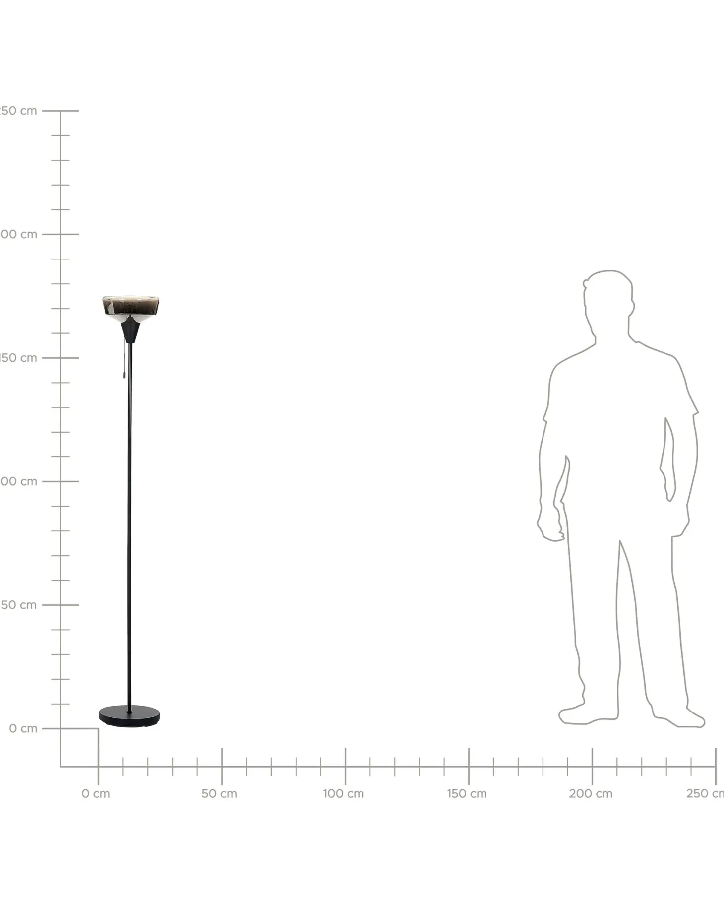 Lampa podłogowa TALPARO Metal Srebrny