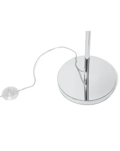 Lampa podłogowa TENNA Kryształ Srebrny