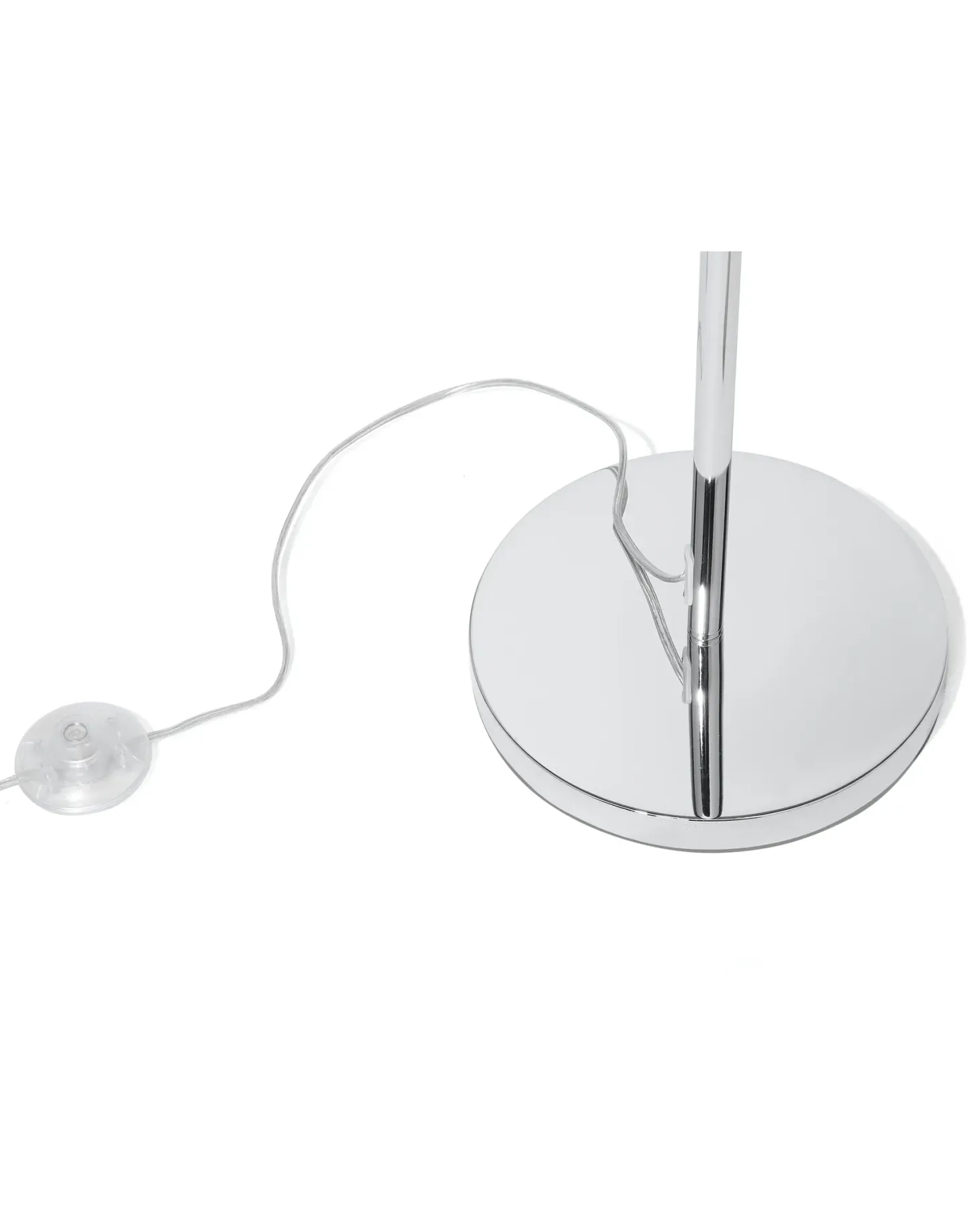 Lampa podłogowa TENNA Kryształ Srebrny