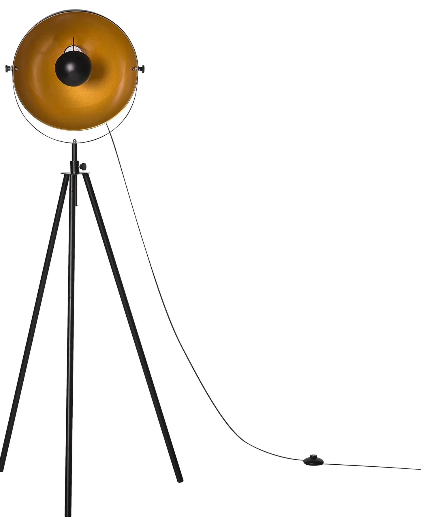 Lampa podłogowa THAMES Metal Czarny