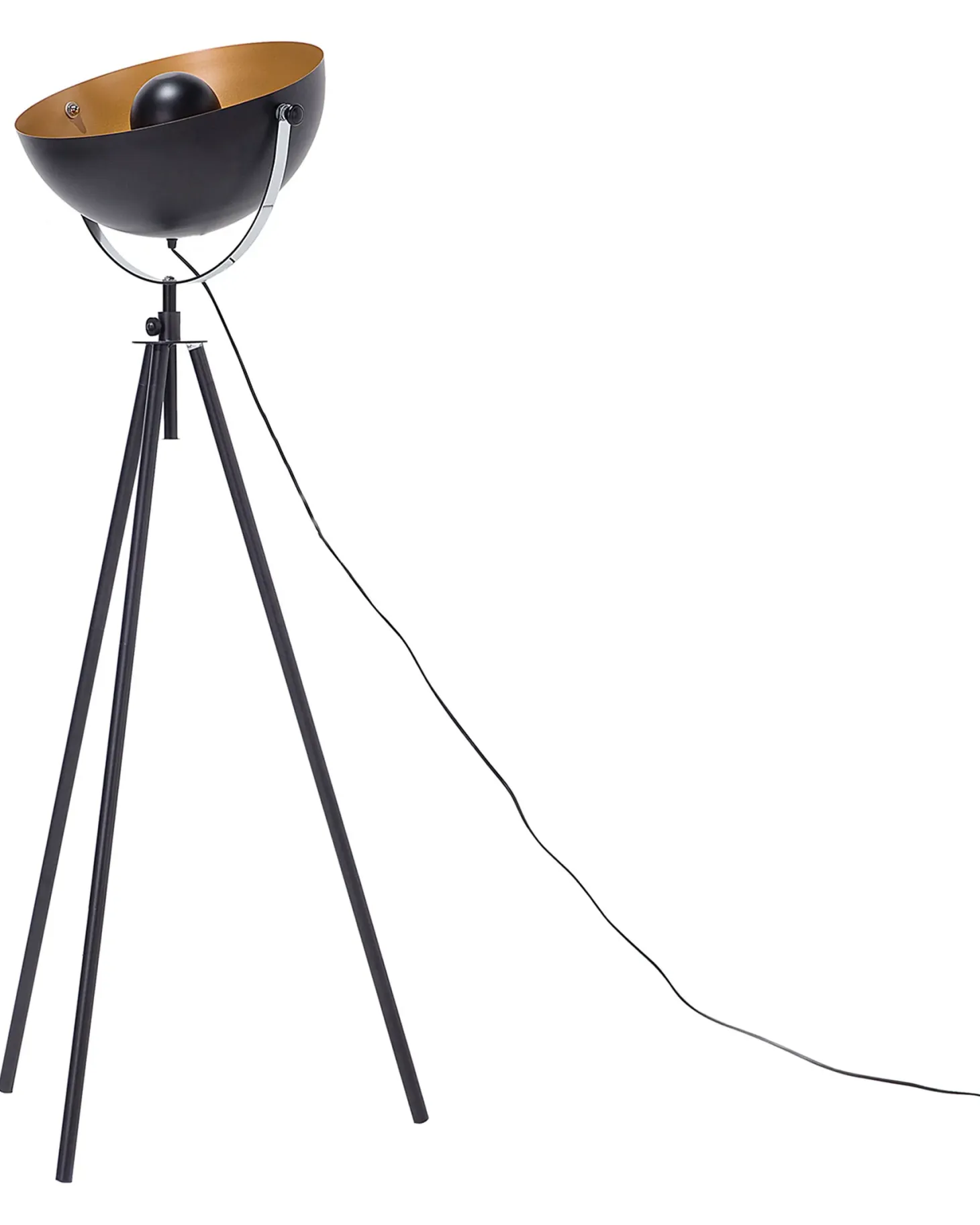 Lampa podłogowa THAMES Metal Czarny