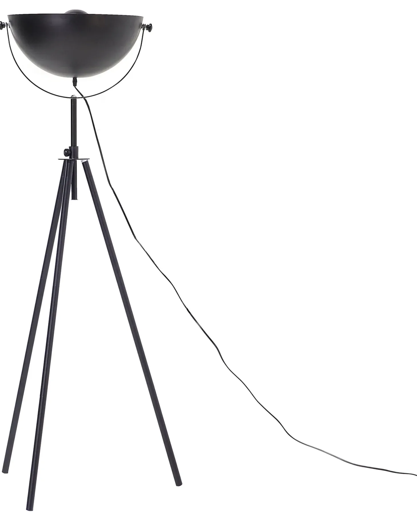 Lampa podłogowa THAMES Metal Czarny
