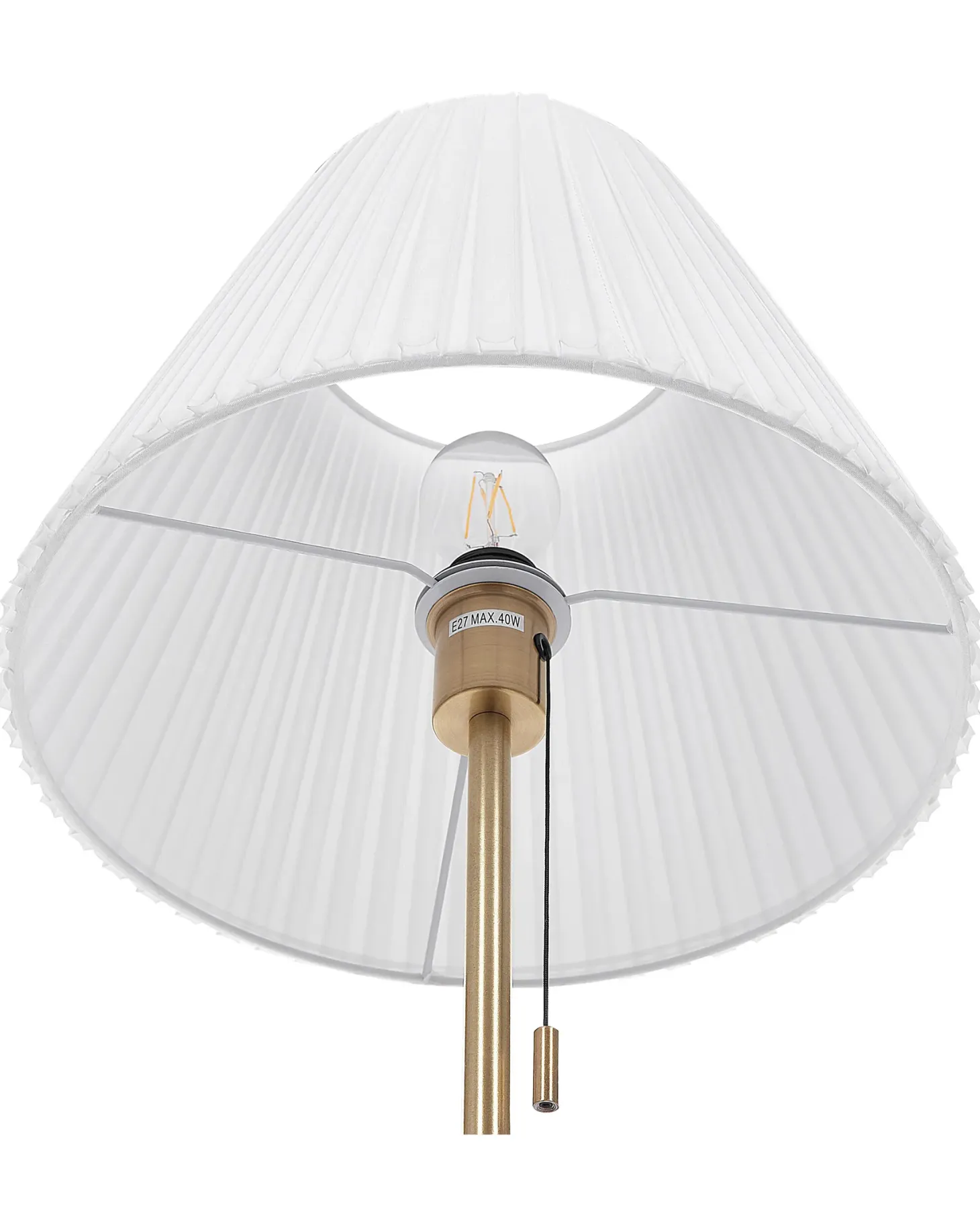 Lampa podłogowa TORYSA Metal Mosiężny