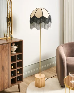 Lampa podłogowa UMGUZA Metal Złoty