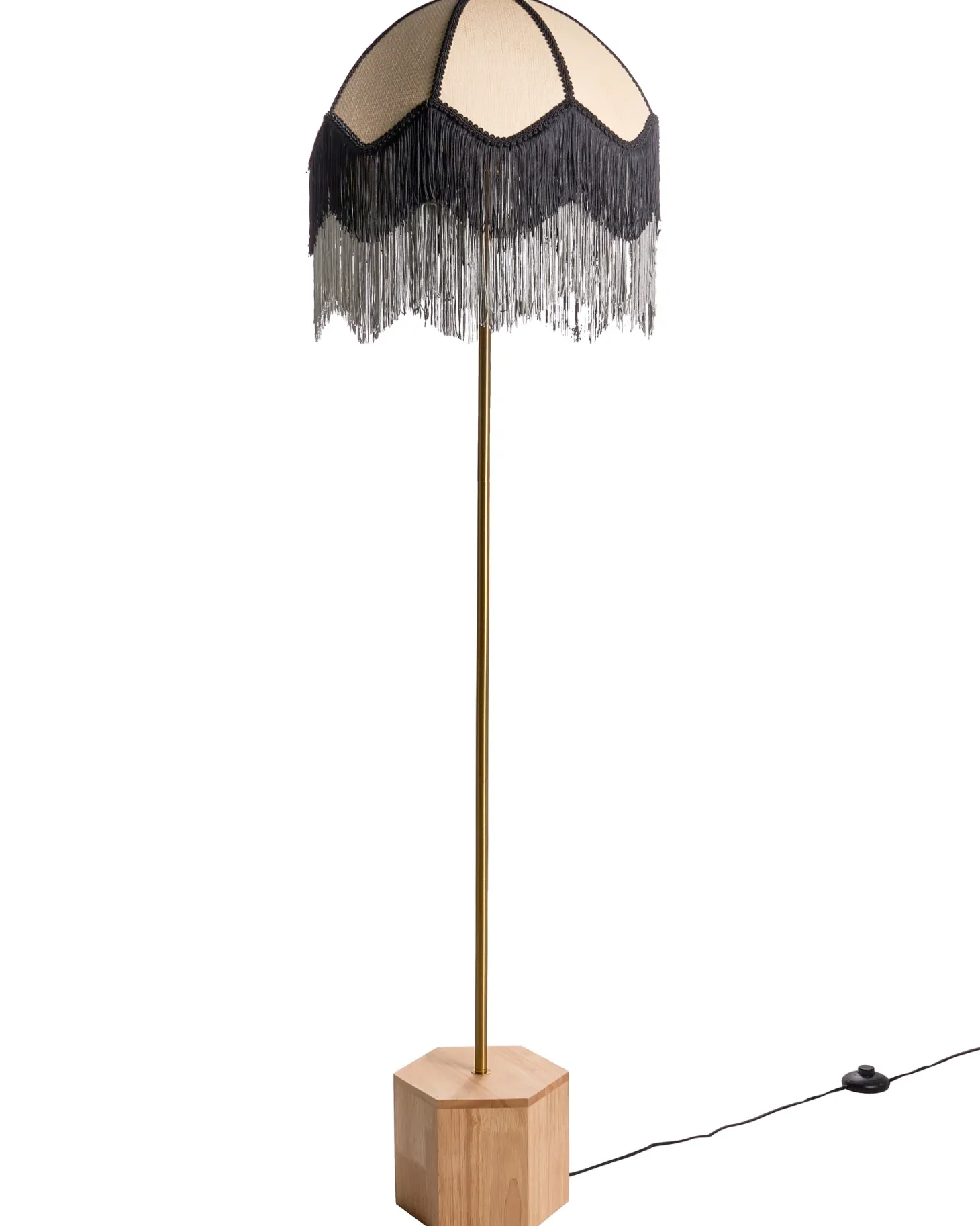 Lampa podłogowa UMGUZA Metal Złoty