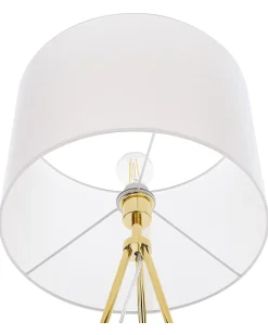 Lampa podłogowa VISTULA Metal Złoty
