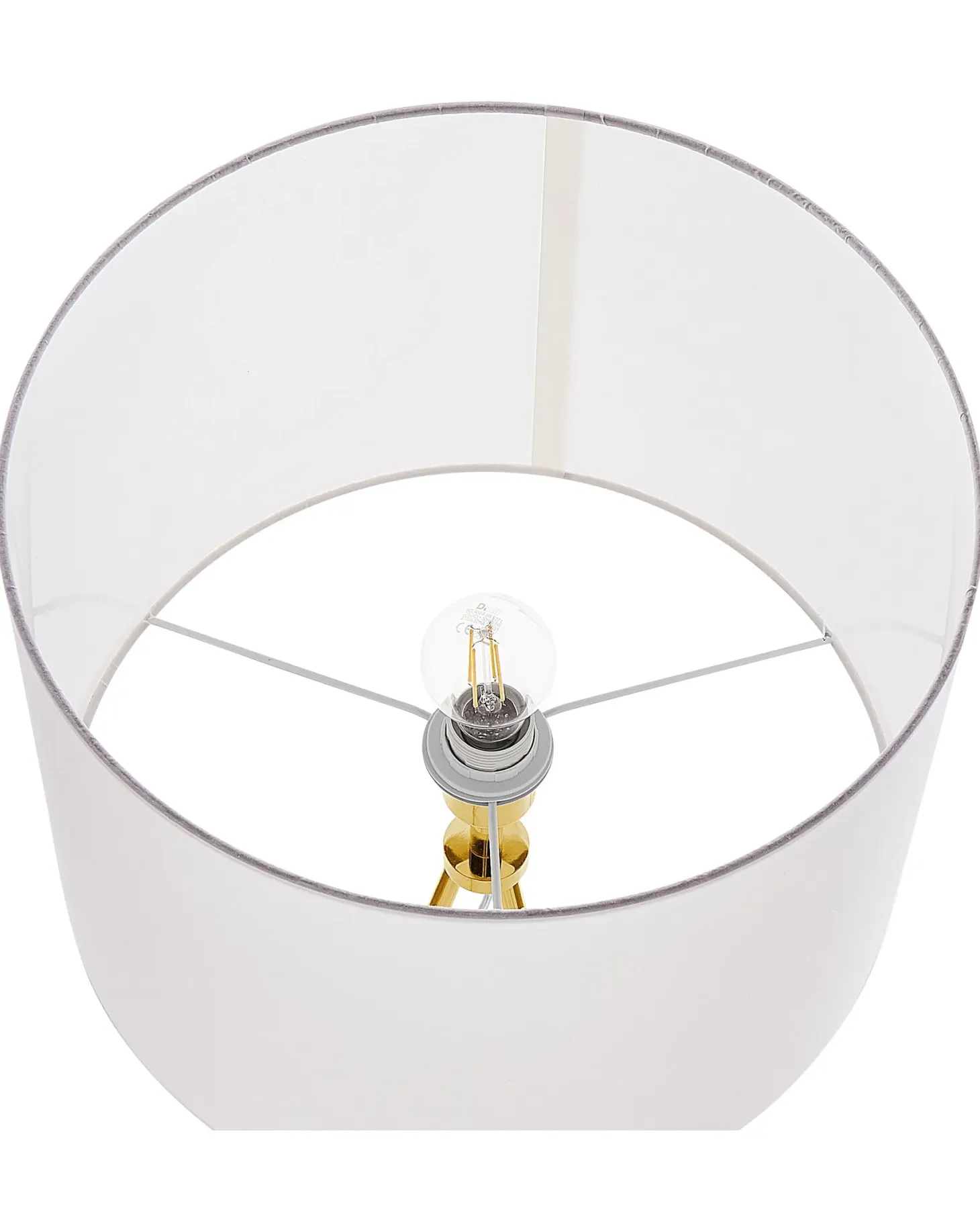 Lampa podłogowa VISTULA Metal Złoty