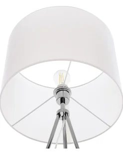 Lampa podłogowa VISTULA Metal Srebrny